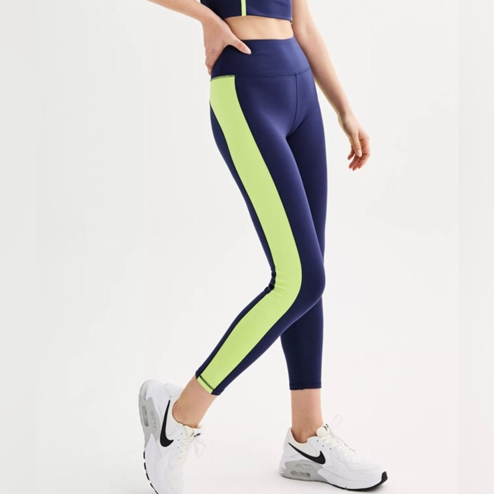 NEW SO Colorblock Panel Leggings‎